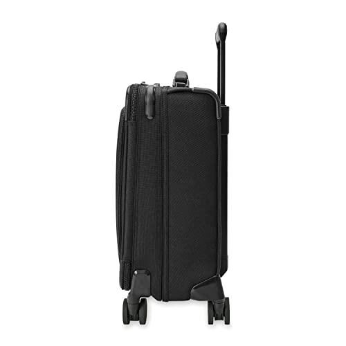 Briggs & Riley Baseline Spinners, 블랙., Briggs & Riley 베이스라인 스피너 - color: 블랙., size: 19-inch Baseline Compact Carry-On
