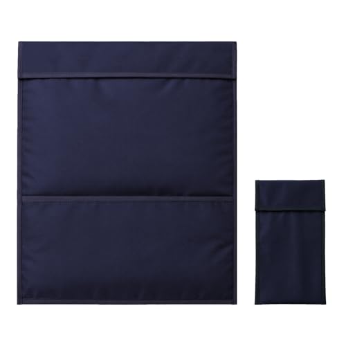 Faraday Bags 2 Pack,Signal Blocking Pouch for Laptop (16‘’x14), Phone(8.5"x4.5") EMP Protection & Anti-Tracking, RFID Shielding Faraday Cage - size: L(Laptop+phone)