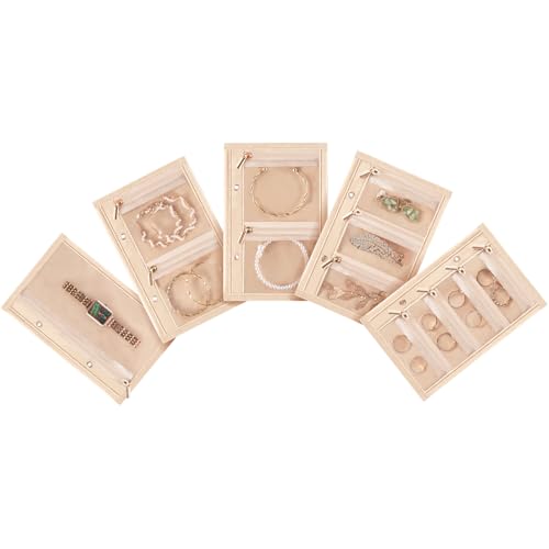 Lolalet Travel Jewelry Organizer Case -5 Pcs - color: 5Pcs Bag, size: L