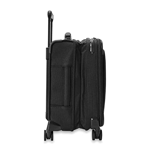 Briggs & Riley Baseline Spinners, 블랙., Briggs & Riley 베이스라인 스피너 - color: 블랙., size: 19-inch Baseline Compact Carry-On