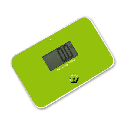 NewlineNY Auto Step On Super Mini Travel Bathroom Scale, 5.25" x 8.5" SBB0638SM: Green - color: Green