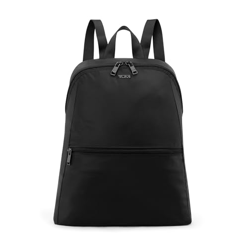 TUMI - Just In Case Foldable Backpack - Lightweight, Compact Travel Backpack - For One Bag Travel - 15.5" X 12.3" X 4.5" - Black with Gunmetal Hardware - color: Black/Gunmetal