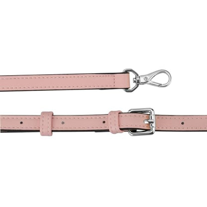 Allzedream Leather Purse Strap Replacement Crossbody Handbag Long Adjustable (Pink, Silver Hardware) - color: Pink, Silver Hardware