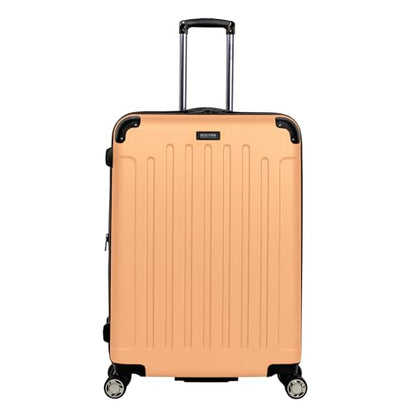 Kenneth Cole REACTION Renegade Luggage Expandable 8-Wheel Spinner Lightweight Hardside Suitcase, Dreamsicle, 2-Piece Set (20"/28") - color: Dreamsicle, size: 2-Piece Set (20"/28")