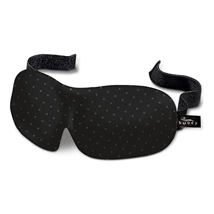 Bucky 40 Blinks No Pressure Beauty & Travel Eye Masks, Gray Dots - color: Gray Dots, size: 1 Count (Pack of 1)