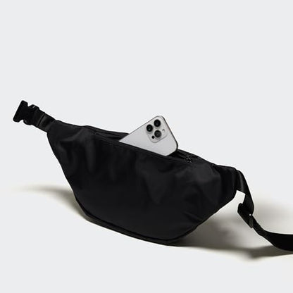 Pander Everywhere Belt Bag Crossbody Fanny Pack with Mesh Pockets and Adjustable Strap, 6L / Black - color: Black, size: 6L (104cm Strap)