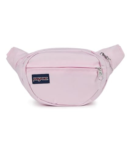 JanSport Fifth Avenue Waist Bag w/Adjustable Strap, Pink Ice - color: Pink Ice
