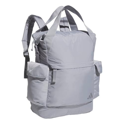 adidas Saturday Tote Backpack 23L - color: Halo Silver Grey/2