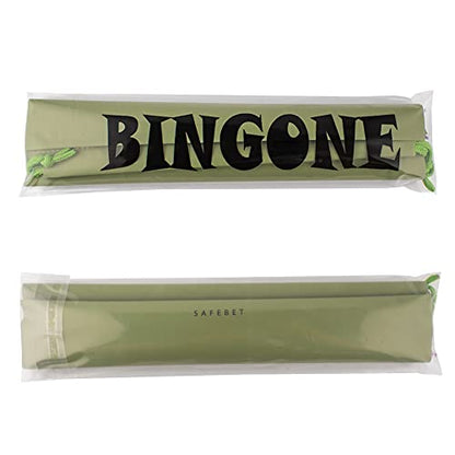 BINGONE Set of 5 Waterproof Drawstring Bag PE Plastic Folding Sport Home Travel Storage Use combine C