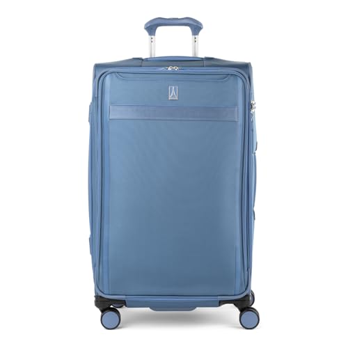 Travelpro VersaPack+ Softside Checked Luggage Suitcase, Blue, 29-Inch - color: Elemental Blue, size: Checked Large