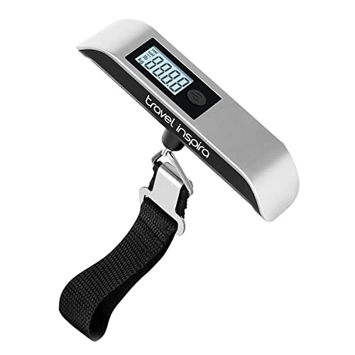 travel inspira Luggage Scale, Portable Suitcase, Weighing Scales - color: Silver
