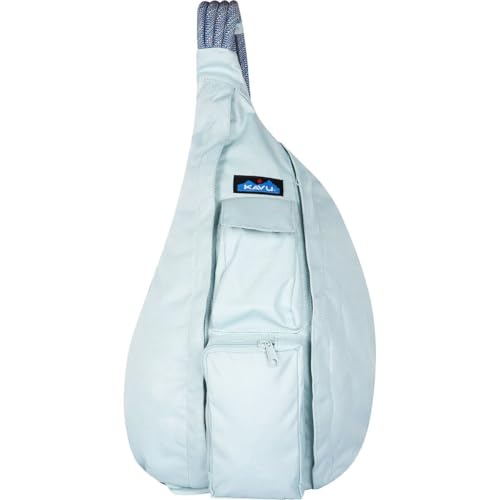KAVU Rope Sling, Water-Resistant Crossbody Bag - color: Cool Aqua
