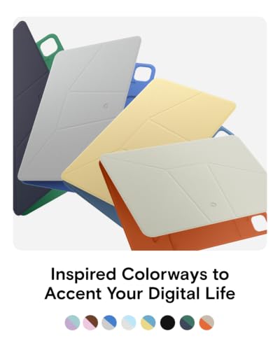 MOFT Dynamic Folio Case for iPad Pro 11 Inch M5 2025 & M4 2024 - color: Cement x Sapphire