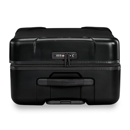 Briggs & Riley Torq Medium 27 Inch Hardside Checked Luggage, Stealth Black - color: Stealth, size: 27"