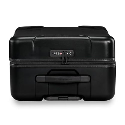 Briggs & Riley Torq Medium 27 Inch Hardside Checked Luggage, Stealth Black - color: Stealth, size: 27"