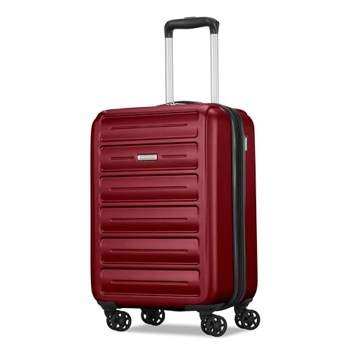 American Tourister Westridge Hardside Luggage Set with Spinner Wheels, Holly Red, Carry-On - color: Holly Red, size: 20-Inch Carry-On