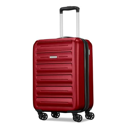 American Tourister Westridge Hardside Luggage Set with Spinner Wheels, Holly Red, Carry-On - color: Holly Red, size: 20-Inch Carry-On