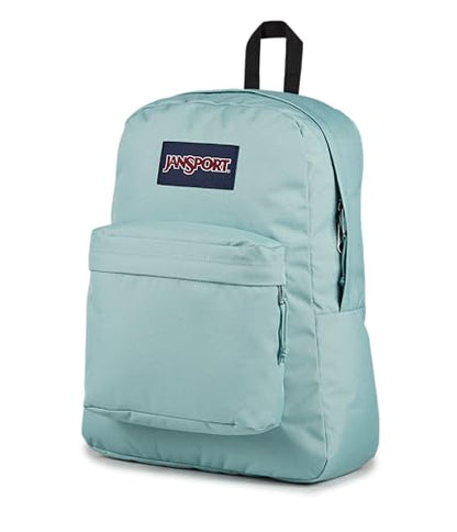 JanSport SuperBreak Plus Backpack - color: Faded Sage
