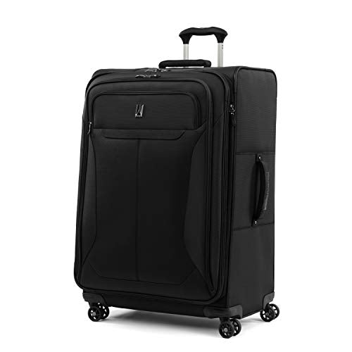 Travelpro Tourlite Softside 3-Piece Set, Expandable Luggage, 4 Spinner Wheels, Lightweight Suitcase, 21" Carry-On, 29 Check Large, Black - color: Black, size: 2-Piece Set (21/29)