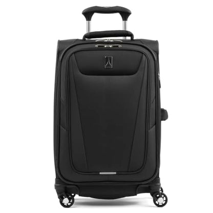 Travelpro Maxlite 5 Softside Carry-On Luggage Spinner, Black, 21-Inch - color: Black, size: Carry-on 21-Inch