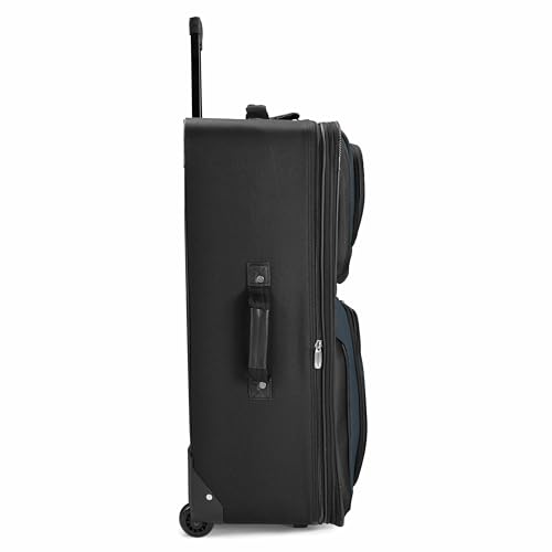Travel Select Amsterdam Softside Expandable Luggage with Rolling Wheels, Navy, 29-Inch Large - color: Navy, size: 29-Inch Large