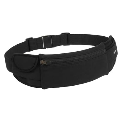 The Belt of Orion Running Belt, No-Bounce Waist Pack, 3 Pockets | Running Belt, No-Bounce Fit, 3 Zippered Pockets, Adjustable, For Running, Workouts & Hiking 9x3.5in - size: Classic 9"x3.5"