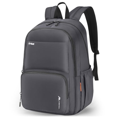 17x10x9 Personal Item Bag Carry On Backpack 20L Flight Approved - color: Grey