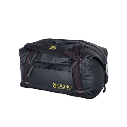 NEMO Equipment Double Haul Duffel & Tote Bag - Black - 30L - color: Black, size: 30L