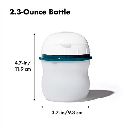 OXO Good Grips Prep & Go Silicone Squeeze Bottles 2 Pack - 2. 3 oz, Teal - color: Teal, style: Squeeze Bottle - 2 Pack