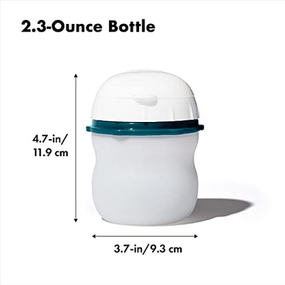 OXO Good Grips Prep & Go Silicone Squeeze Bottles 2 Pack - 2. 3 oz, Teal - color: Teal, style: Squeeze Bottle - 2 Pack