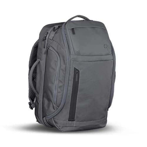 OGIO Pace Pro Duffel Bag (Carry-On Luggage) - color: Grey Pindot, style: Duffel Max
