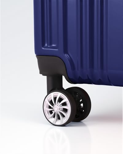 Coolife Luggage, Lightweight and Durable Hardshell, 24 in, navy new - color: navy new, size: M(24in)