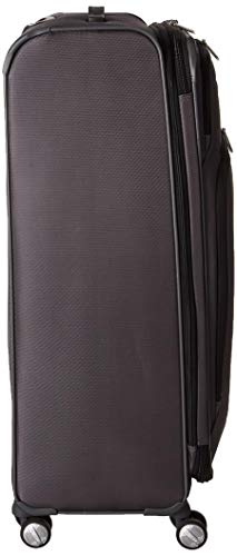 Samsonite Solyte DLX Softside Expandable Luggage with Spinner Wheels, Mineral Grey, Checked-Large 29-Inch - color: Mineral Grey, size: Checked-Large 29-Inch