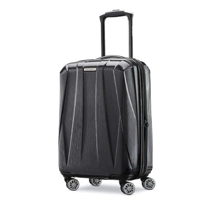 Samsonite Centric 2 Hardside Expandable Luggage with Spinner Wheels, Black, Carry-On 20-Inch - color: Black, size: Carry-on Spinner