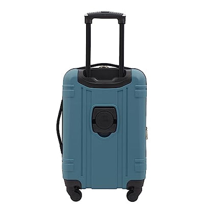 Wrangler Astral Hardside Luggage, Hydro, 20-Inch Carry-On - color: Hydro