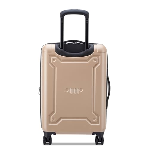Jeep JH004C Hardside Expandable Luggage with Spinner Wheels, Beige, Carry-On 20 Inch - color: Beige, size: Carry-On 20 Inch