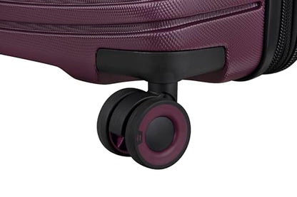 It Luggage Precursor Titan 31" Hardside Checked 8 Wheel Expandable Spinner, Fine Wine - color: Fine Wine