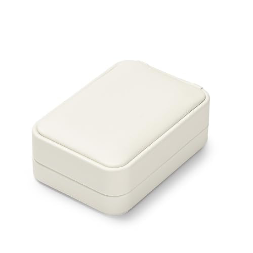 Oirlv Creamy White Pendant Necklace Box - color: Creamy-white, size: Necklace Box
