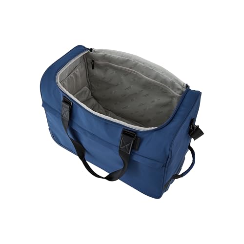 Scotch & Soda Amsterdam Travel Duffel Bag, Ocean Blue, 21-Inch Rolling - color: Ocean Blue, size: 21-Inch