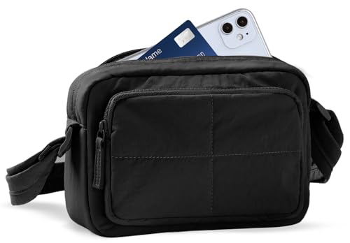 Crossbody Purses for Women with RFID Blocking Slots for Travel - color: 01-black
