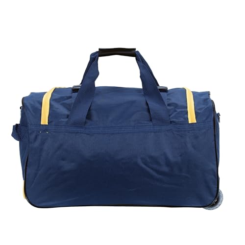 Rockland Rolling Duffel Bag, Black, 22" - color: 네이비, size: 40-Inch
