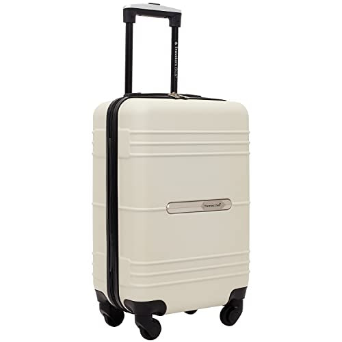 Travelers Club 22" Richmond Spinner Carry-On Luggage, Bone - color: Bone