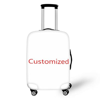 Customized Travel Luggage Covers Anti Scratch Thick Personalized Suitcase Case Fits 18-21 Inch - color: 1-Customized, size: S(for 18-21 inch luggage)