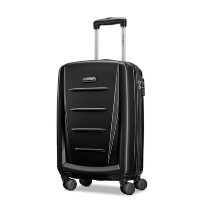 Samsonite Winfield 2 - 20-Inch Hardside Luggage with 360° Spinner Wheels, TSA Lock, Airline Approved - Brushed Anthracite - color: Brushed Anthracite, size: Carry-on Spinner