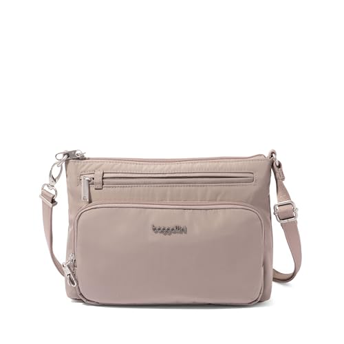 Baggallini Securtex Anti-Theft Keepsake Crossbody - color: Moonrock