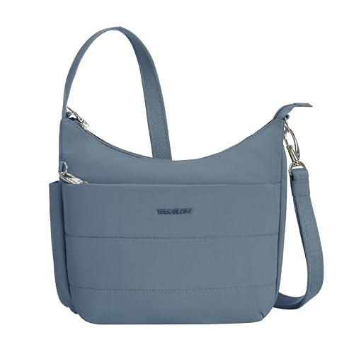 Travelon Anti-theft Roam Medium Crossbody - color: Storm