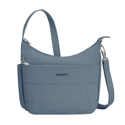 Travelon Anti-theft Roam Medium Crossbody - color: Storm