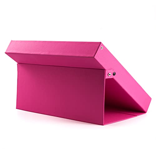 TRIUMPH VISION Sunglasses Organizer Storage Eyeglass Box Glasses Case Tray - color: Pink