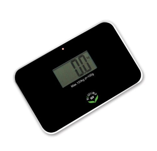 600 Super Mini Travel Bathroom Scale, 330 lb, Black - color: Black