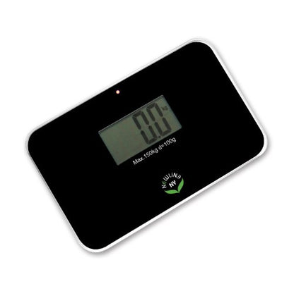 600 Super Mini Travel Bathroom Scale, 330 lb, Black - color: Black